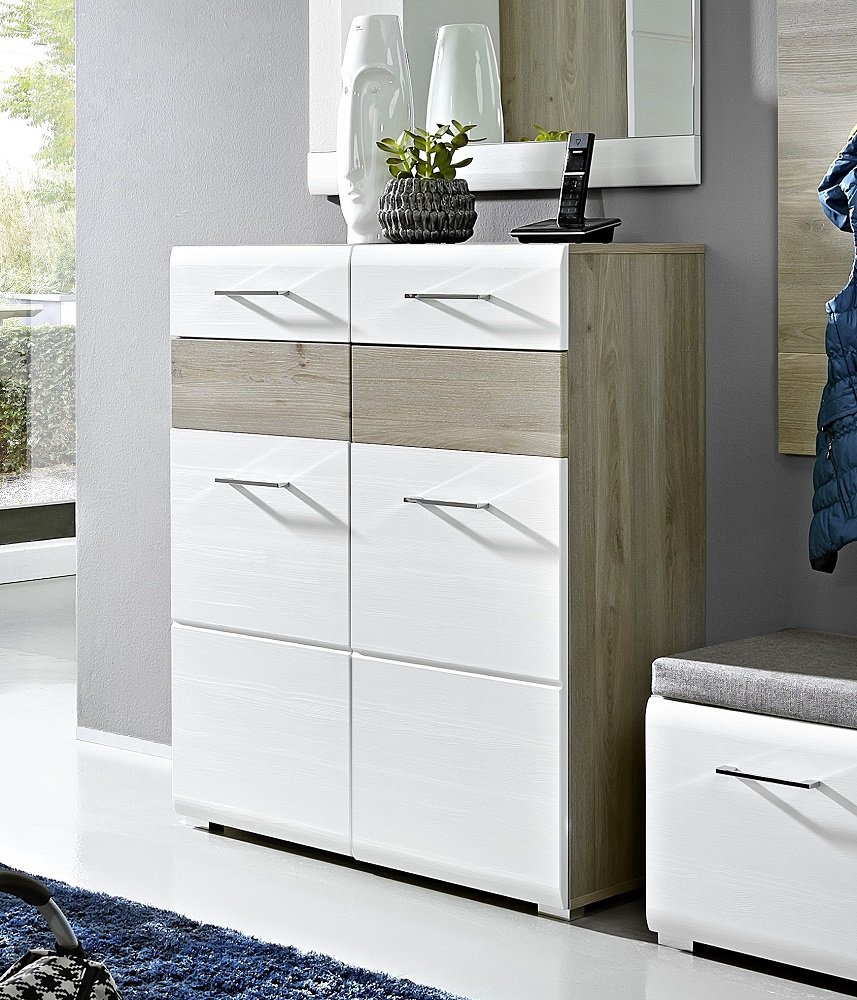 Schuhschrank Funny Schrank Garderobenschrank Garderobe Flur Flurschrank Ablage