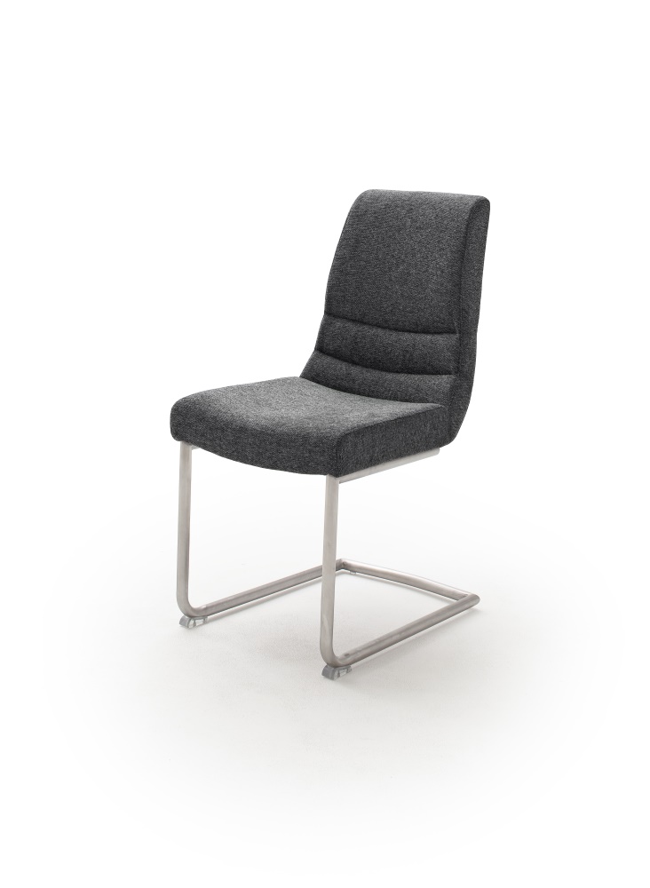 Schwingstuhl Montera Anthrazit Freischwinger Küchenstuhl Esszimmerstuhl