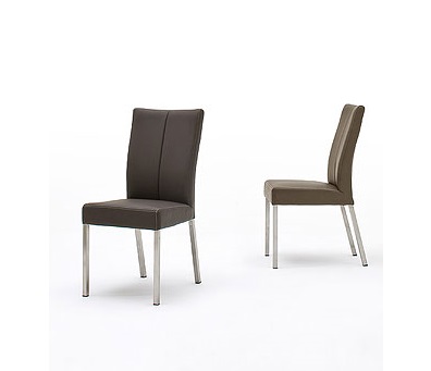 Polsterstuhl Finley Esszimmerstuhl Küchenstuhl 4-Fußstuhl Stuhl cappuccino