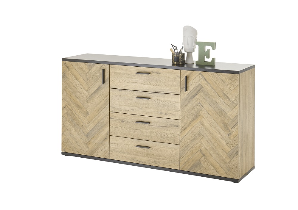 Kommode Sevilla III Sideboard Anrichte Schrank Wohnzimmermöbel Büromöbel Esszimmer