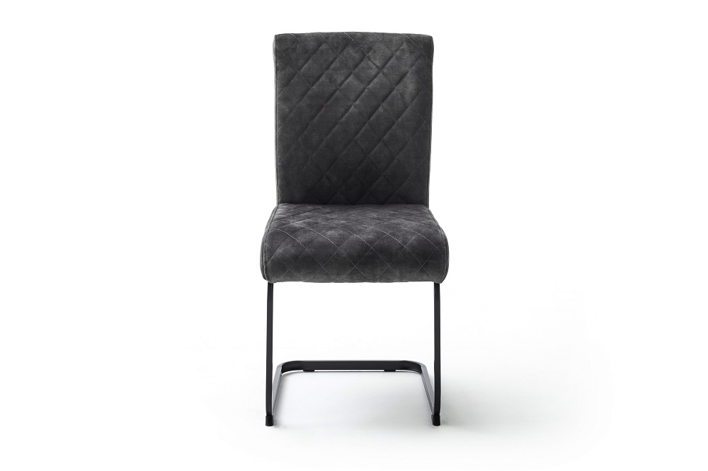 Schwingstuhl Rachel 1S Anthrazit Stuhl Küchenstuhl Esszimmerstuhl Schwinger