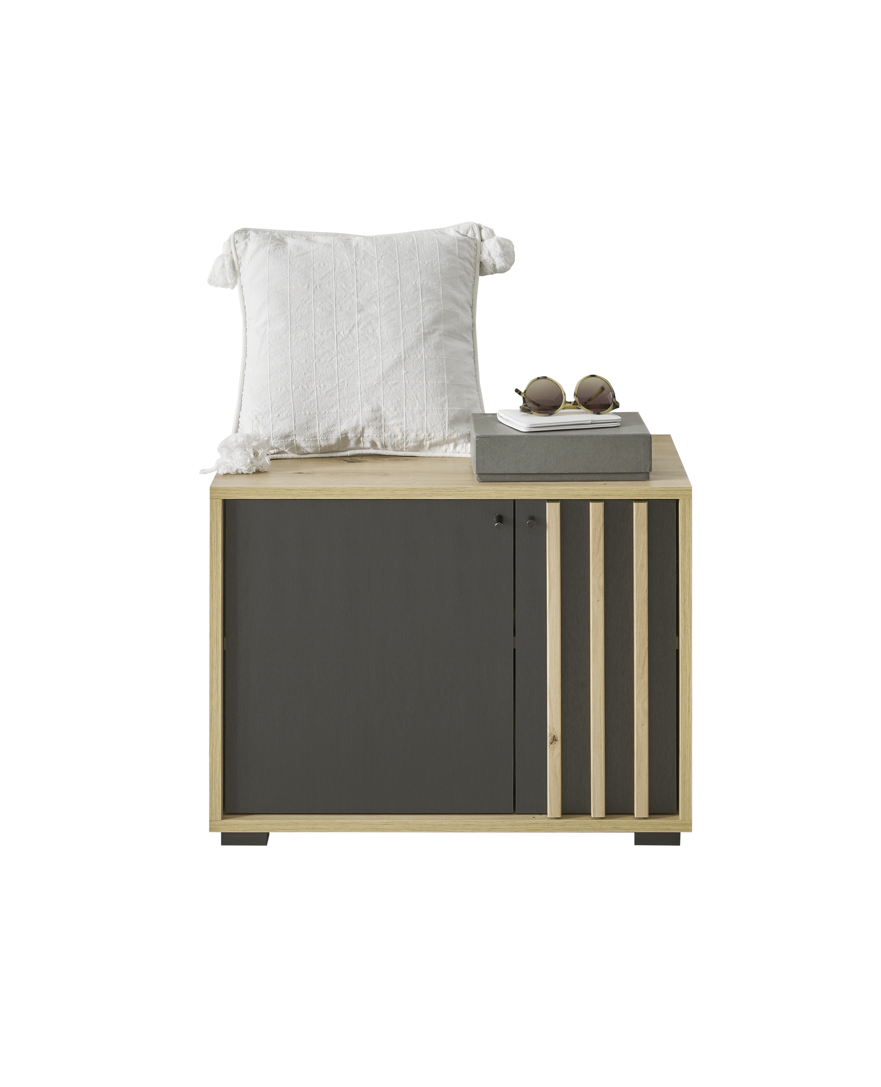 Bank Volano Garderobenbank Garderobe Sitzbank Sitz Sitzhocker Truhe Garderobentruhe