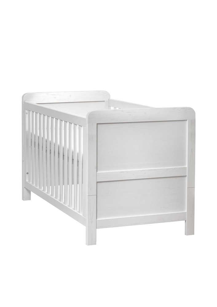 Babybett Luisa Weiß Anderson Pine Nb. 70x140 Mit 2 Schlupfsprossen Bett Baby