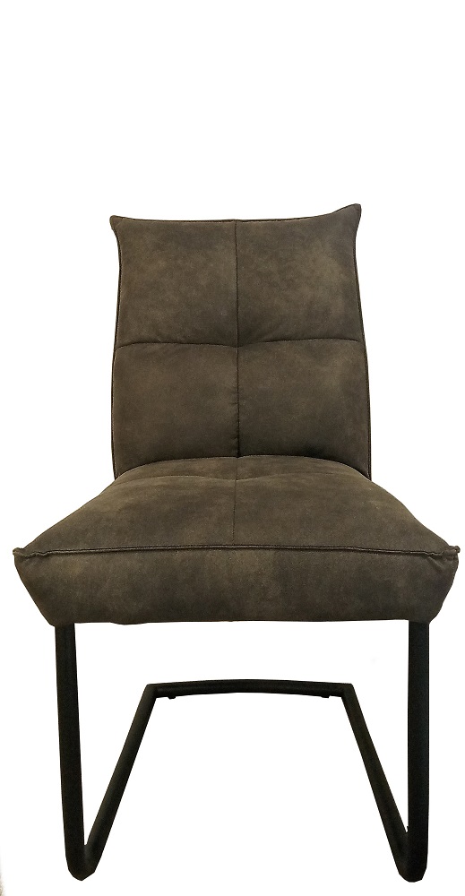 Stuhl ST-0712 Esszimmerstuhl Esszimmer Armlehnstuhl Küchenstuhl Polsterstuhl Anthrazit